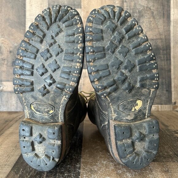 Whites Hathorn Logger Packer Plain Toe Work Boots Mens 10 D - Picture 4 of 12